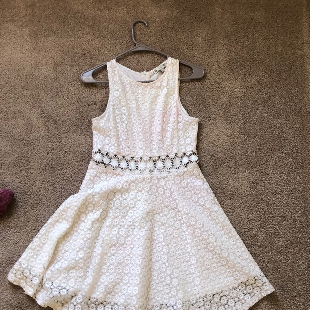 White dress